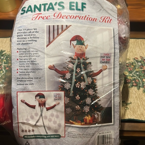 Other - Santa’s Elf Tree Decoration Kit NWT